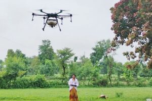 ड्रोन (Drone) उड़ा कर भगवती को मिली पहचान