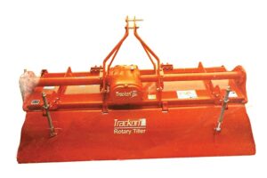 गहरी जुताई और मल्चिंग के लिए ट्रैक औन रोटरी टिलर (Rotary Tiller)